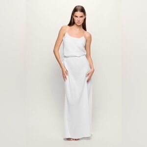 MIKOH ENID SKIRT & BILLIE TOP SET IN FOAM